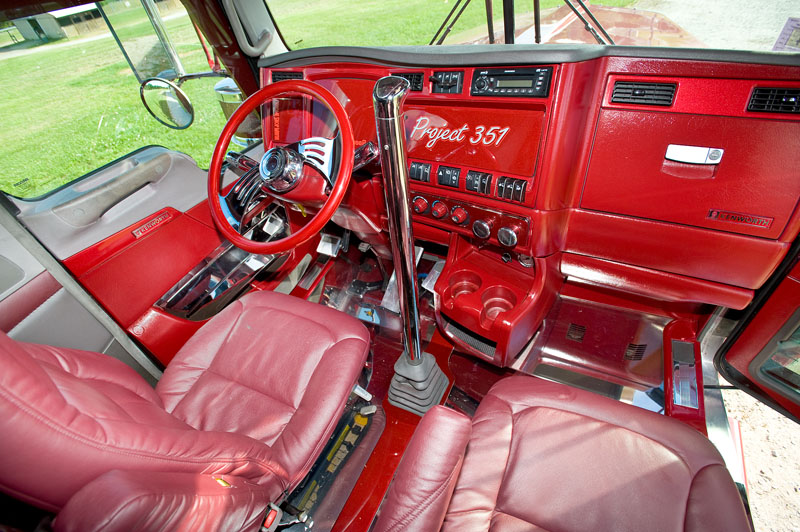 custom kenworth interior